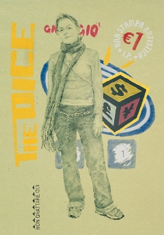 Giocagiò 2004. Tecnica mista su carta cm. 50x35