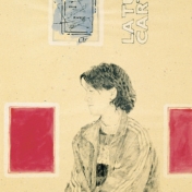 La tua carta 2004. Tecnica mista su carta cm. 50x35