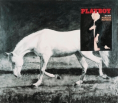 Marilyn Monroe 1996. Acrilico, inchiostro serigrafico e olio su tela 180 x 205 cm