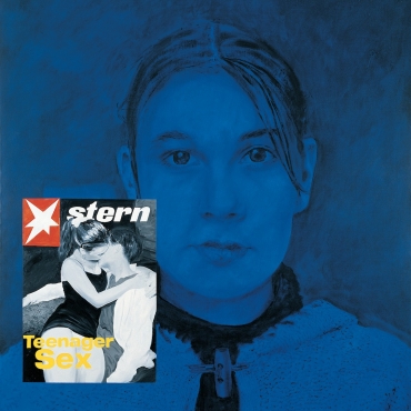 Teenager sex 1995. Acrilico, inchiostro serigrafico e olio su tela 200 x 190 cm