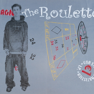 The Roulette 2004. Tecnica mista su carta 2 pezzi 100x70 cm.